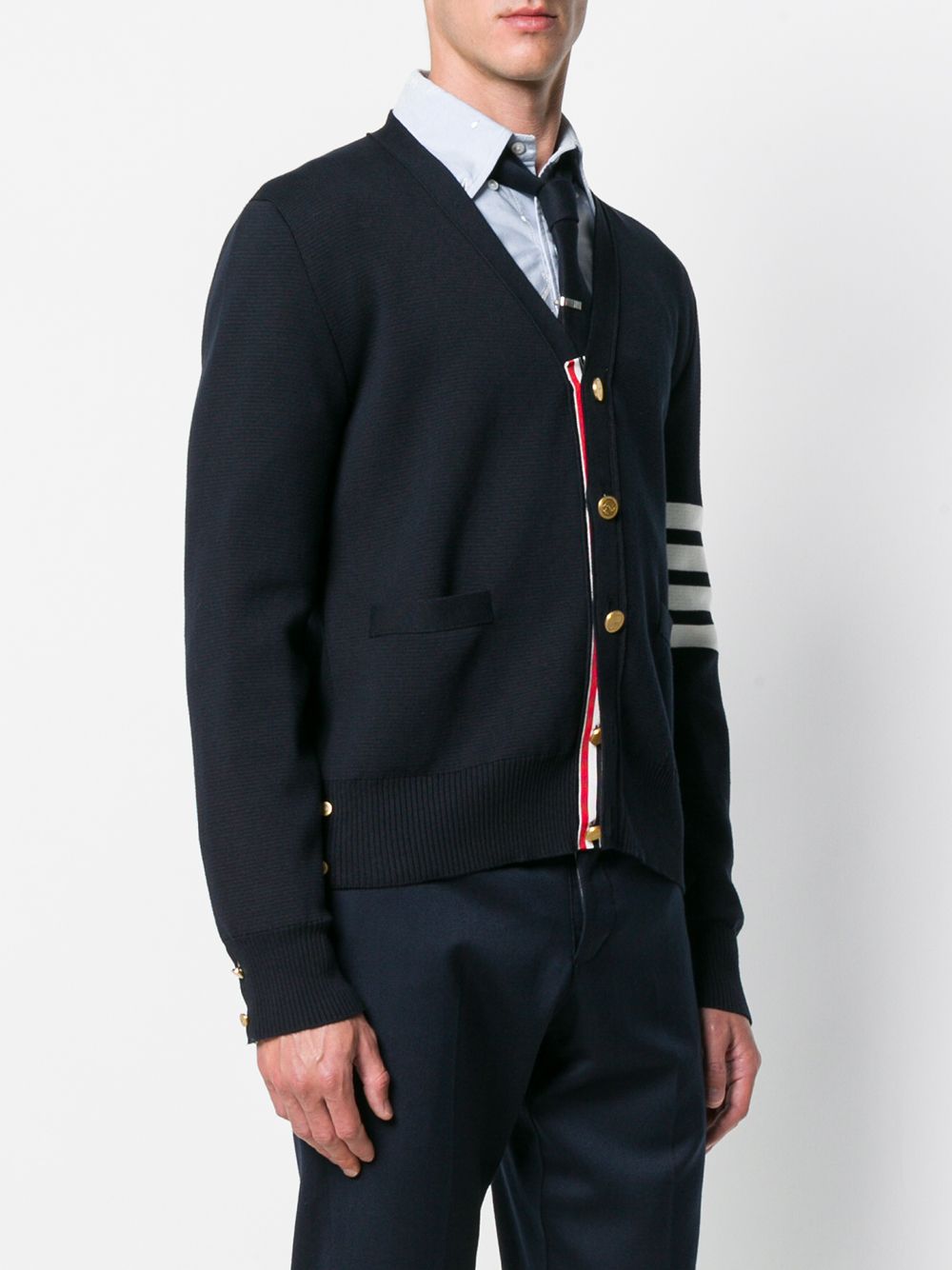 Thom Browne Sweaters Blue Cotton
