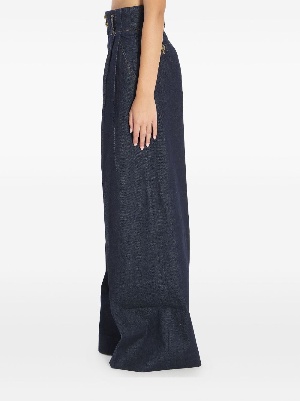 Zimmermann Jeans Blue Cotton Viscose