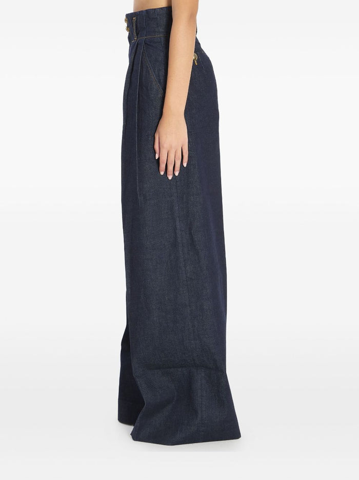 Zimmermann Jeans Blue Cotton Viscose