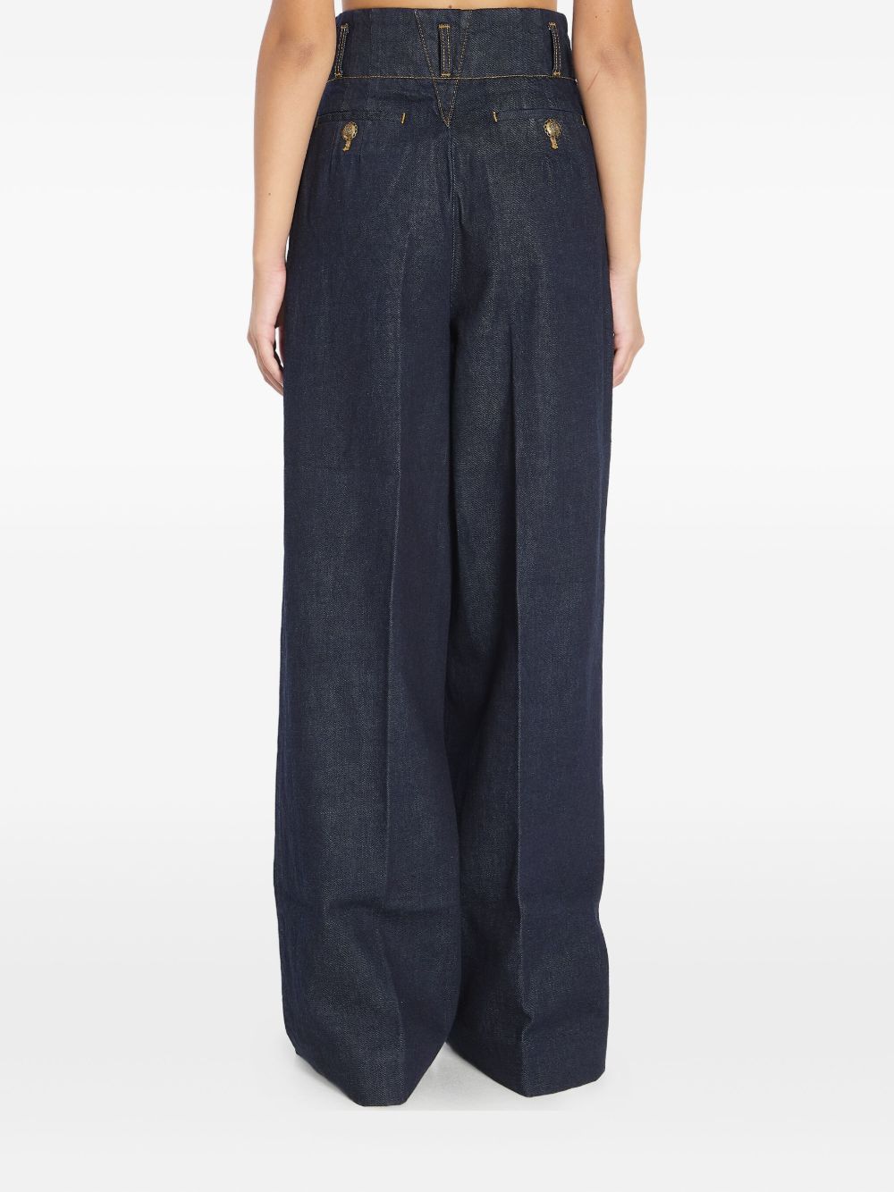 Zimmermann Jeans Blue Cotton Viscose