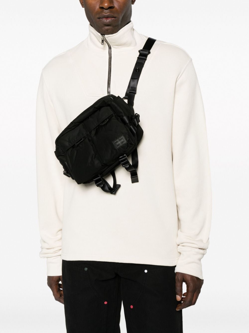 Porter Bags Black Outer: Fabric