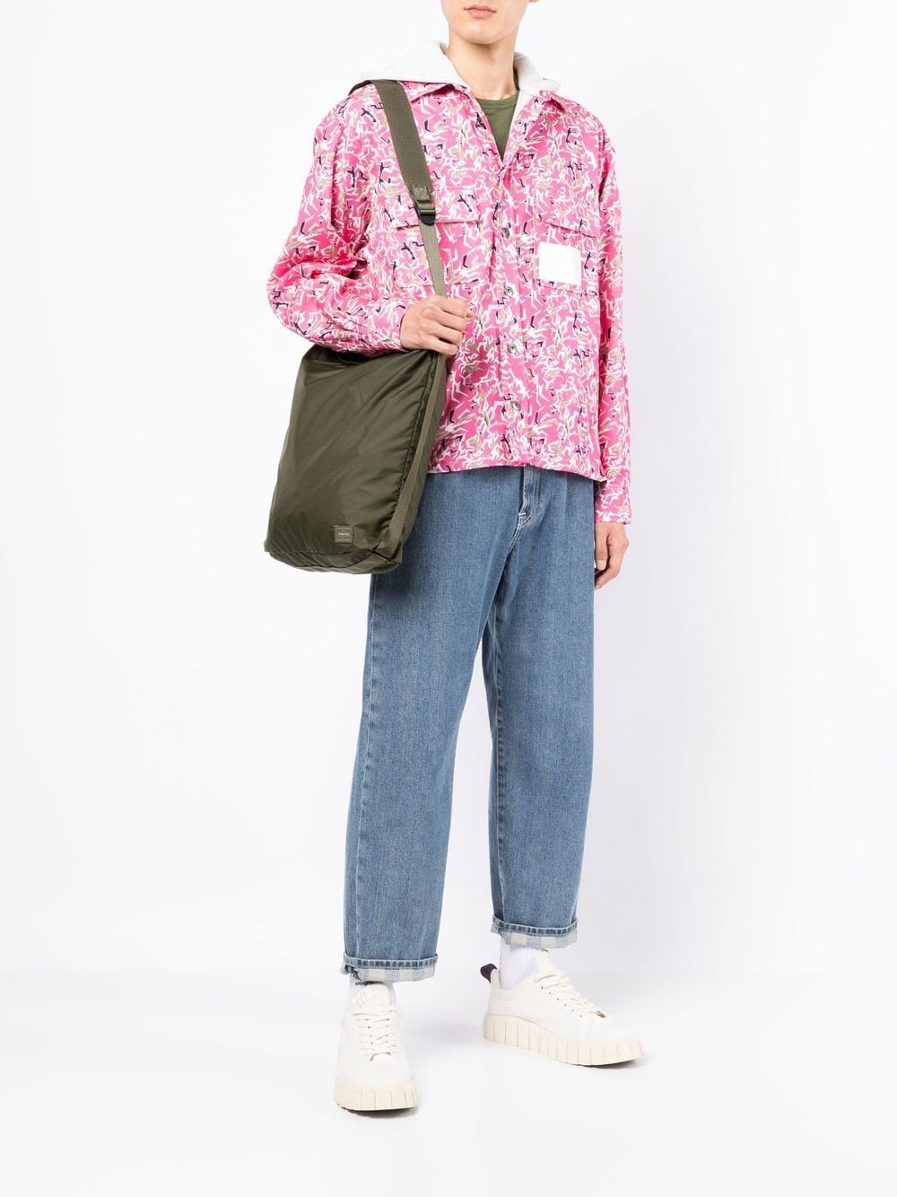 Porter Bags Green Outer: Nylon