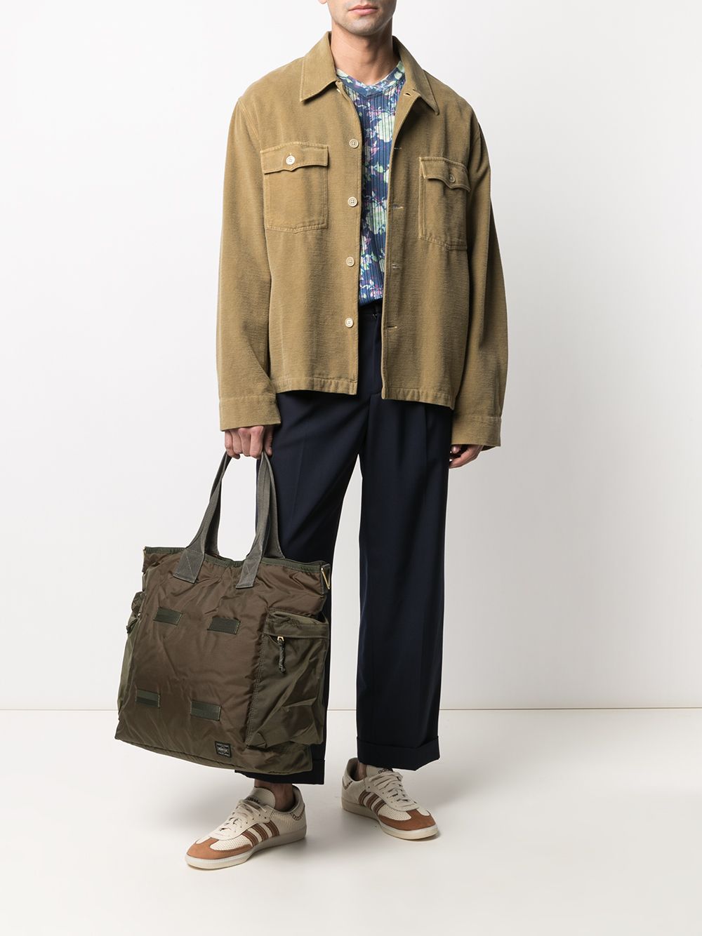 Porter Bags Green Outer: Nylon