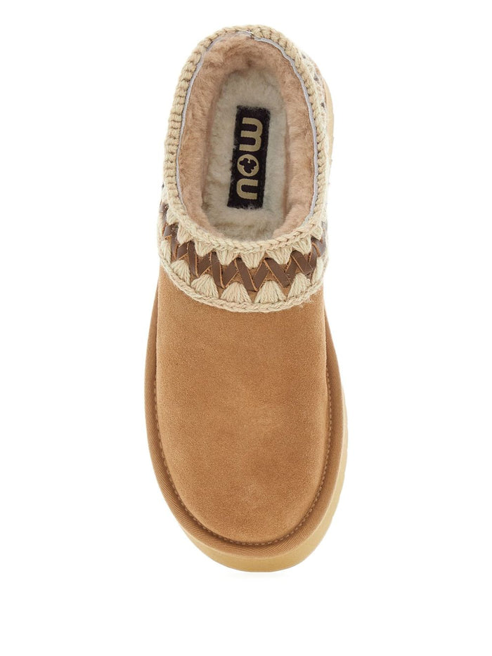 Mou Sandals Beige Outer: Suede