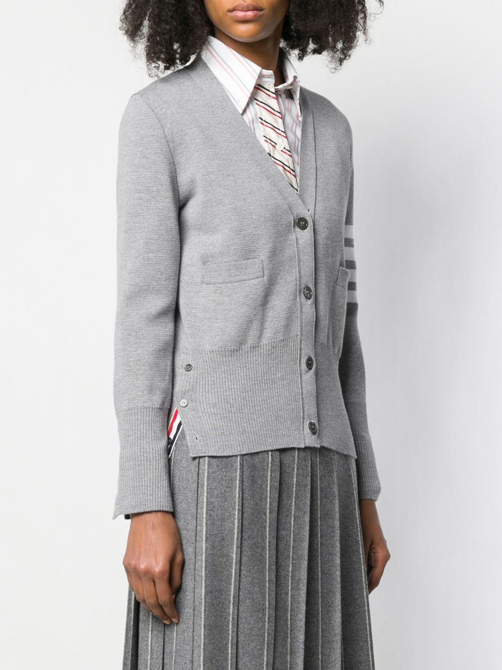 Thom Browne Sweaters Light Grey Wool