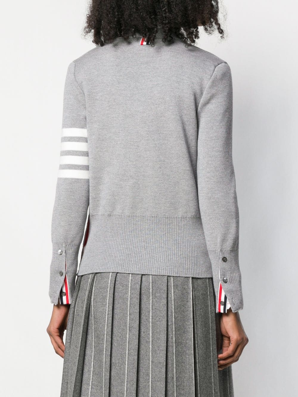 Thom Browne Sweaters Light Grey Wool