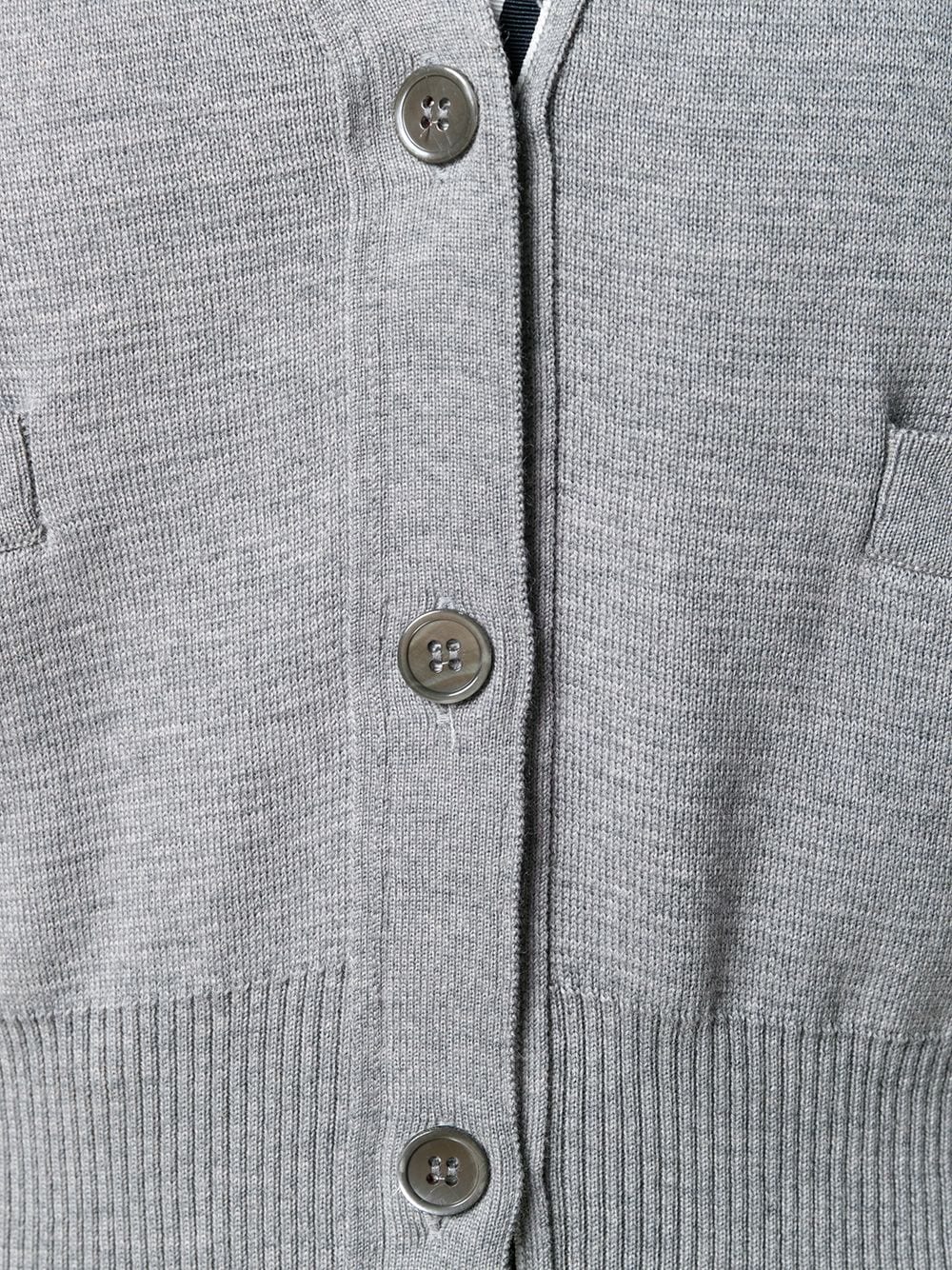 Thom Browne Sweaters Light Grey Wool