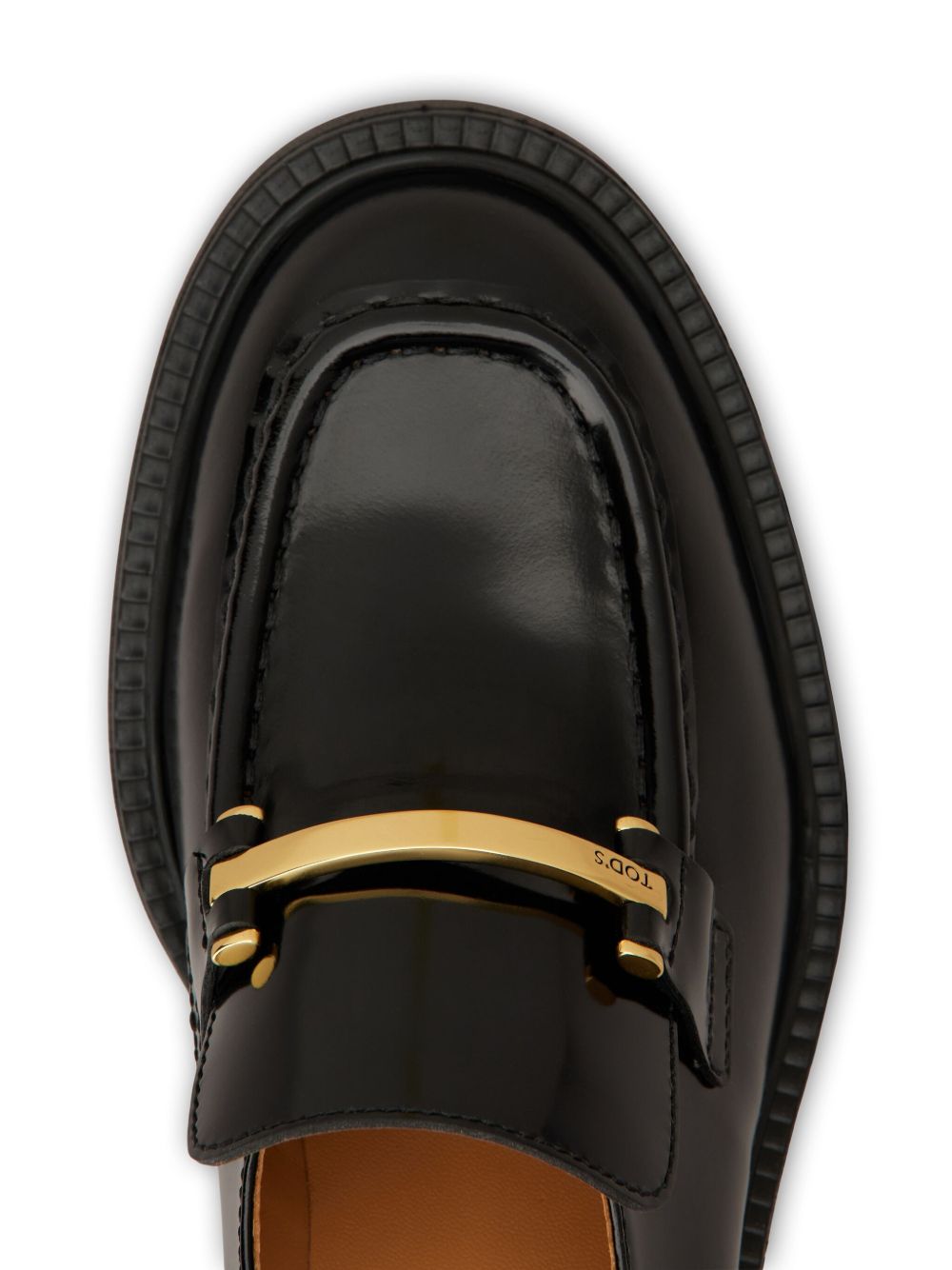 Tods Flat Shoes Black Calf Leather
