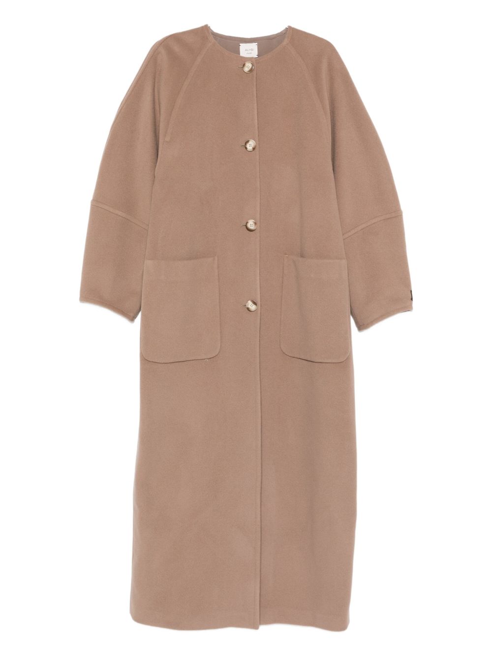 Alysi Coats Brown Virgin Wool