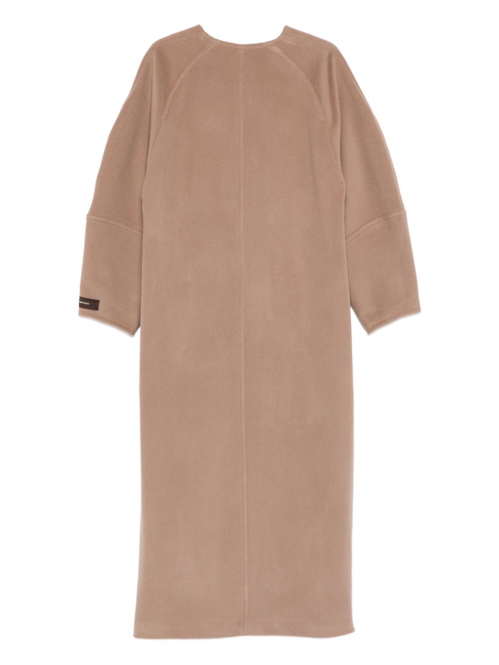 Alysi Coats Brown Virgin Wool