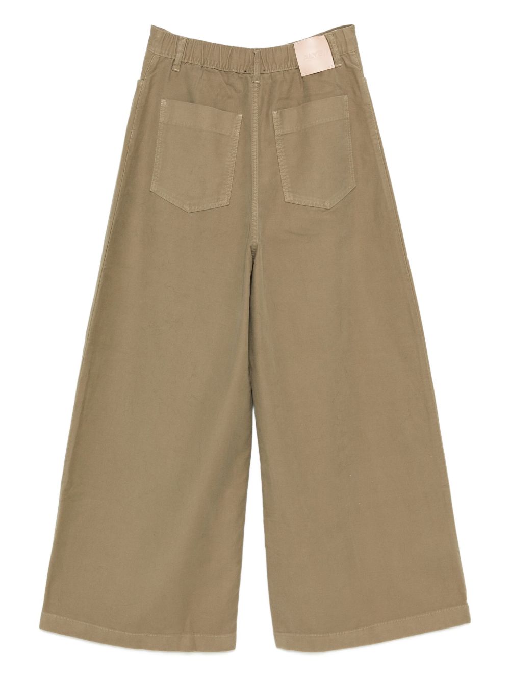 Alysi Trousers Green Cotton