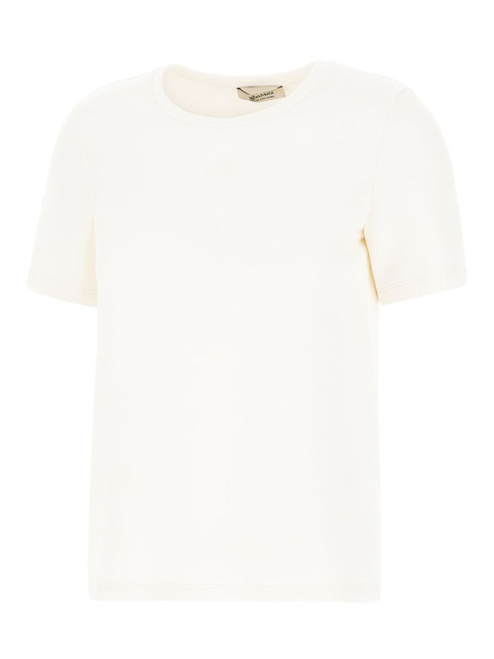 S Max Mara T-shirts and Polos White Cotton