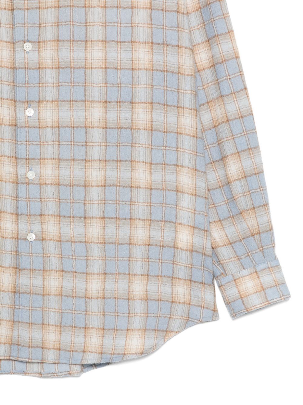 Auralee Shirts Clear Blue Wool