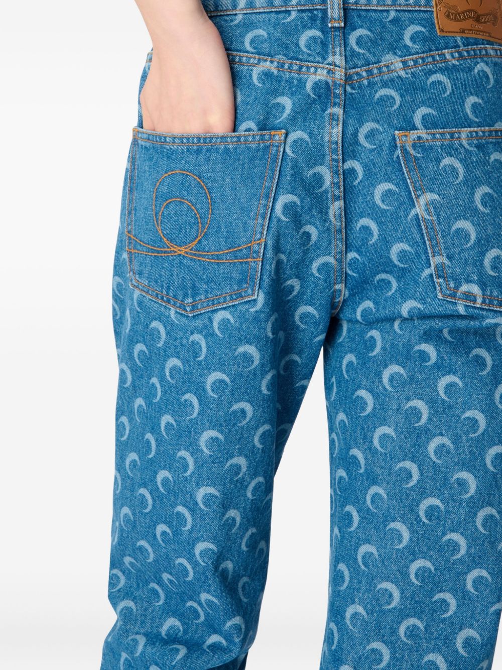 Marine Serre Jeans Clear Blue Basematerial: Co