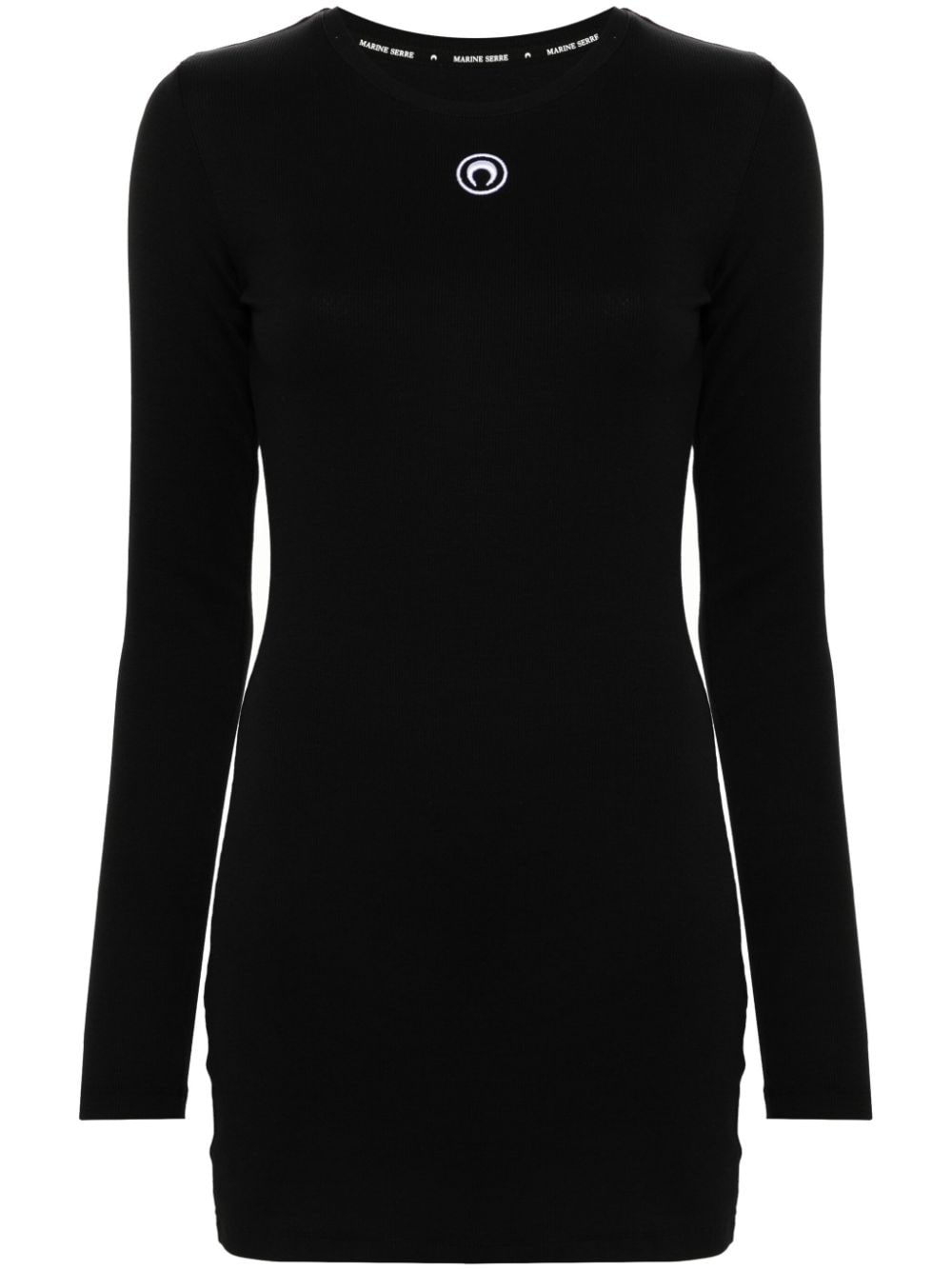 Marine Serre Dresses Black Organic Cotton