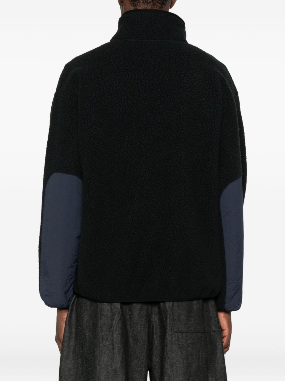 Maison Kitsune Coats Black Polyester