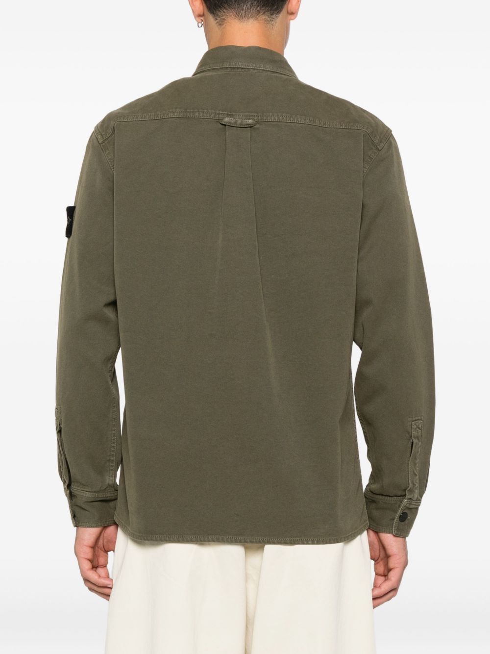Stone Island Shirts Green Cotton