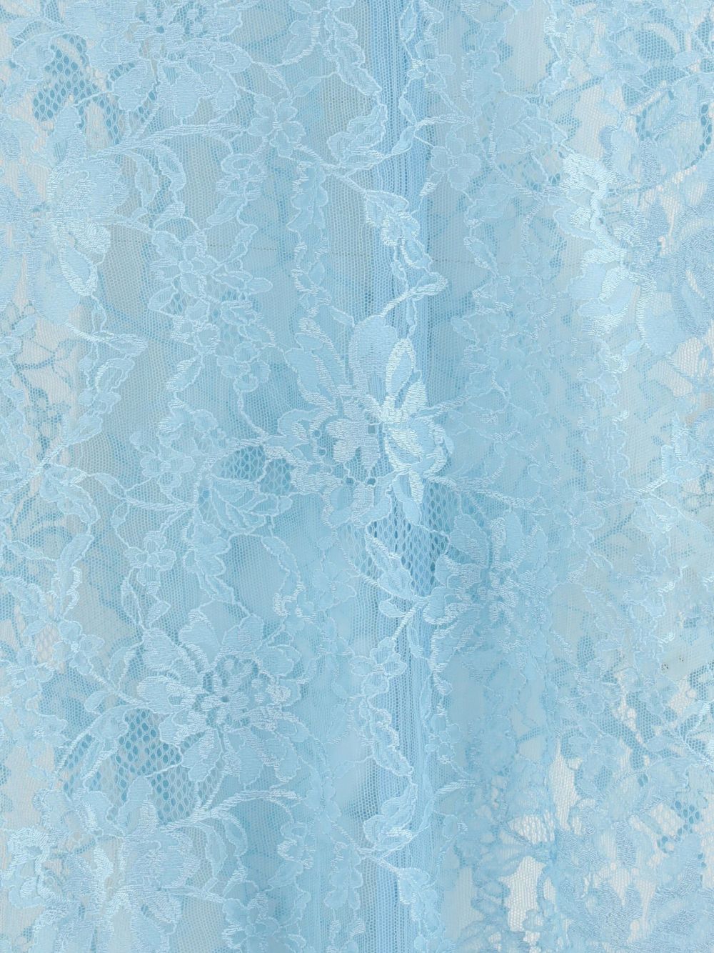 Valentino Top Clear Blue Polyamide
