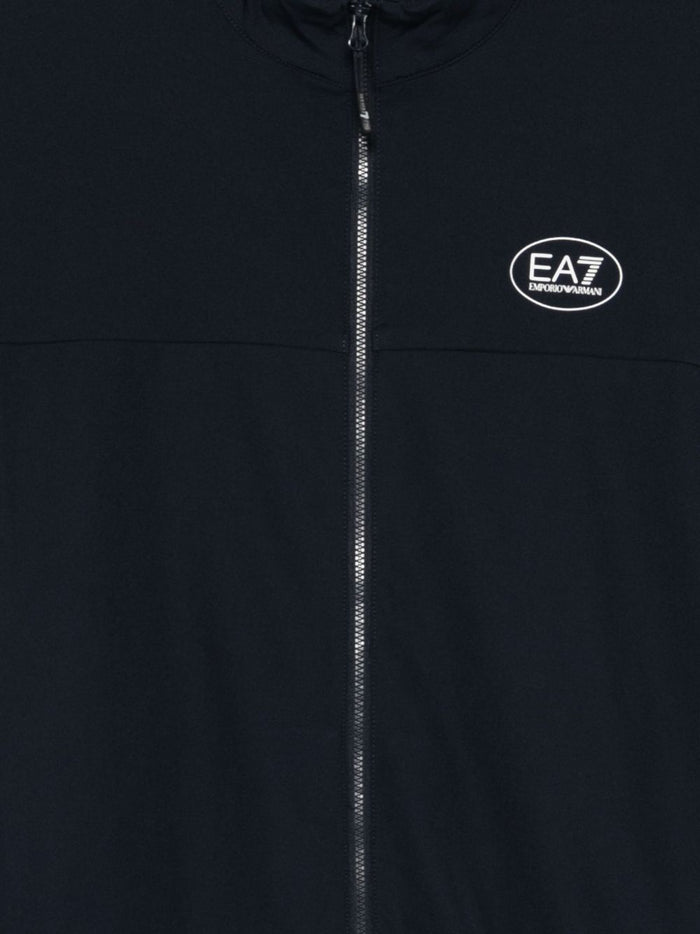 Ea7 Sweaters Blu Polyester