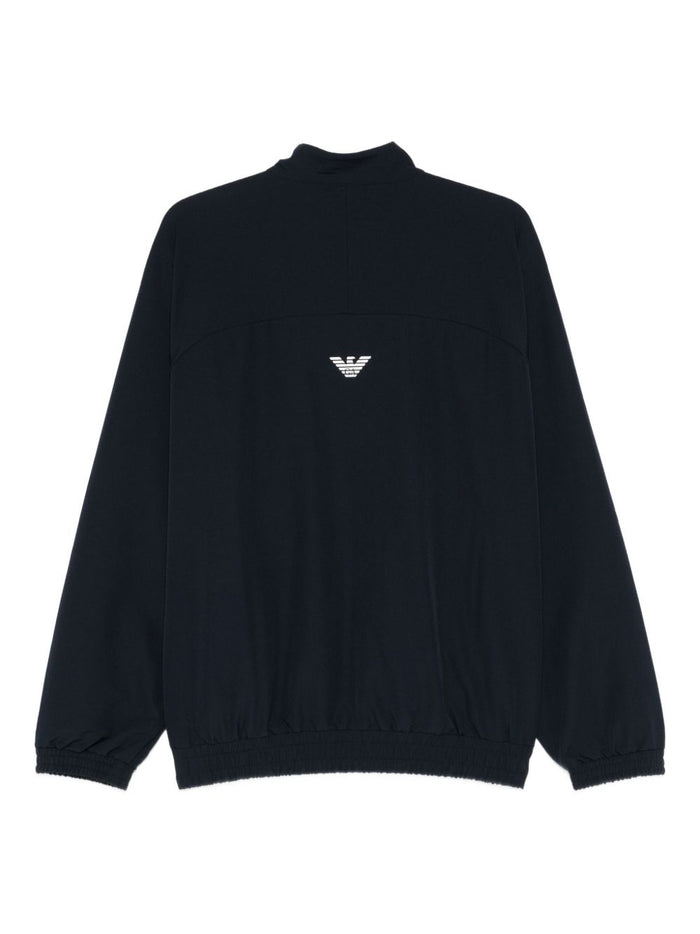 Ea7 Sweaters Blu Polyester