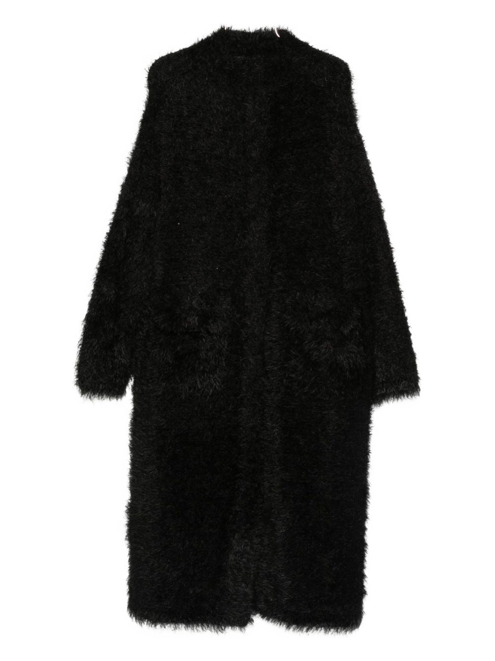 Emporio Armani Coats Nero Wool