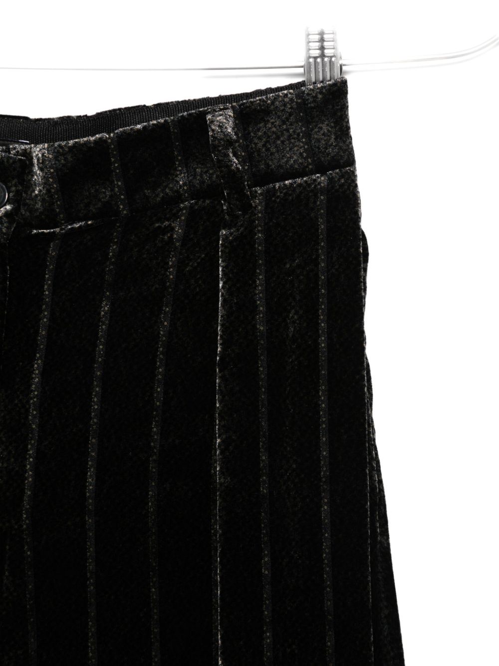 Emporio Armani Trousers Grigio Scuro Silk