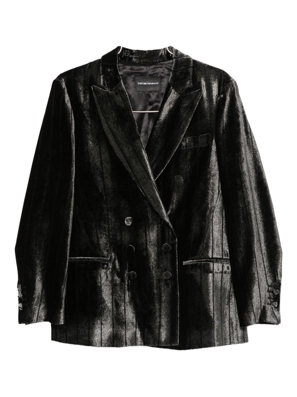 Emporio Armani Jackets Grigio Scuro Silk