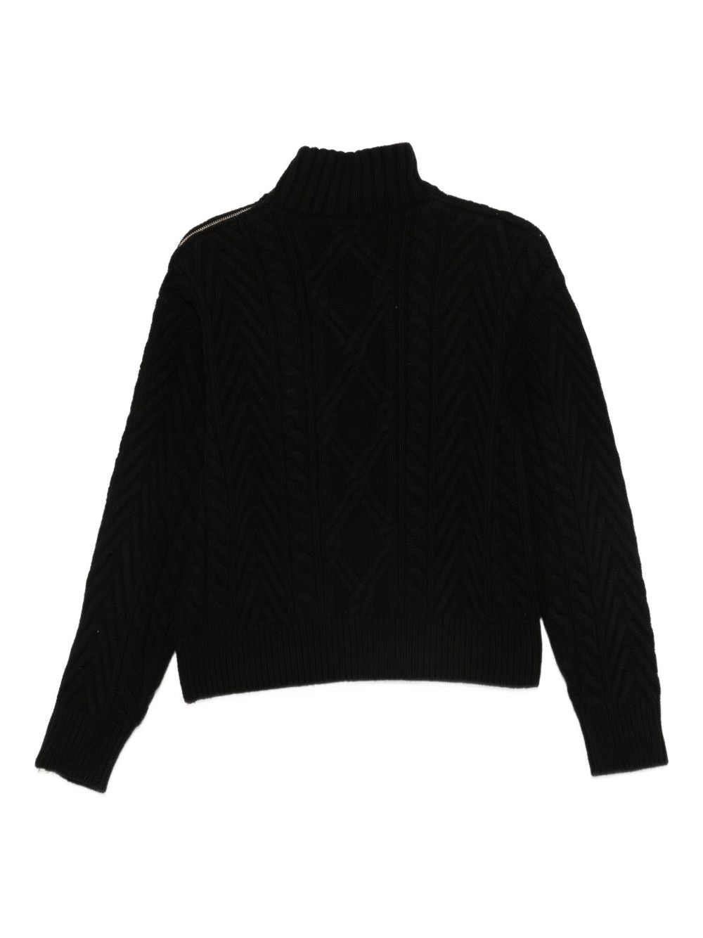 Semicouture Sweaters Black Fabric