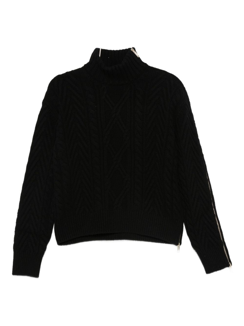 Semicouture Sweaters Black Fabric