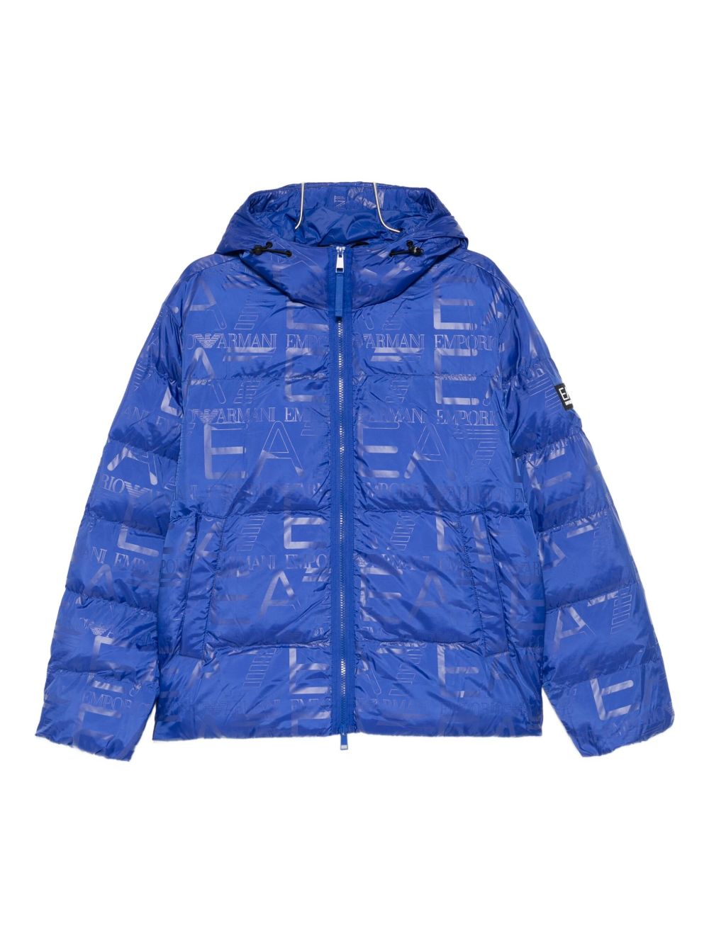 Ea7 Coats Blu Polyester