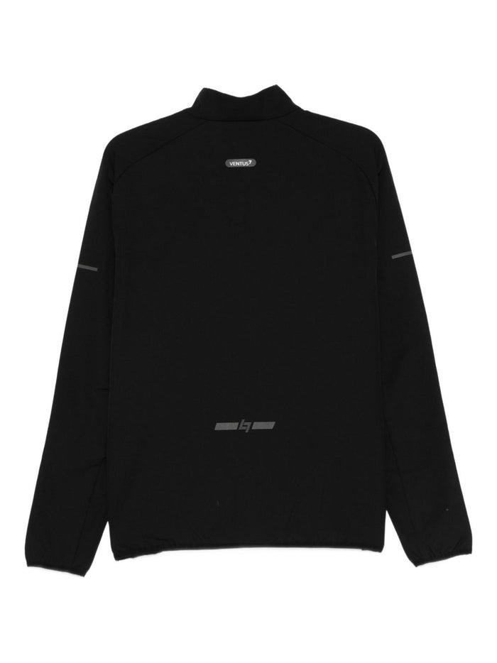 Ea7 Sweaters Black Polyester