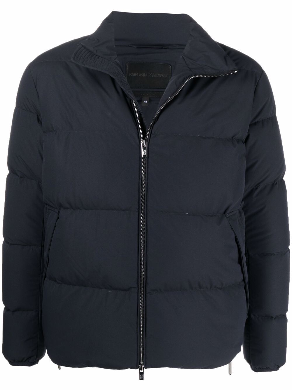 Emporio Armani Coats Blue Polyester