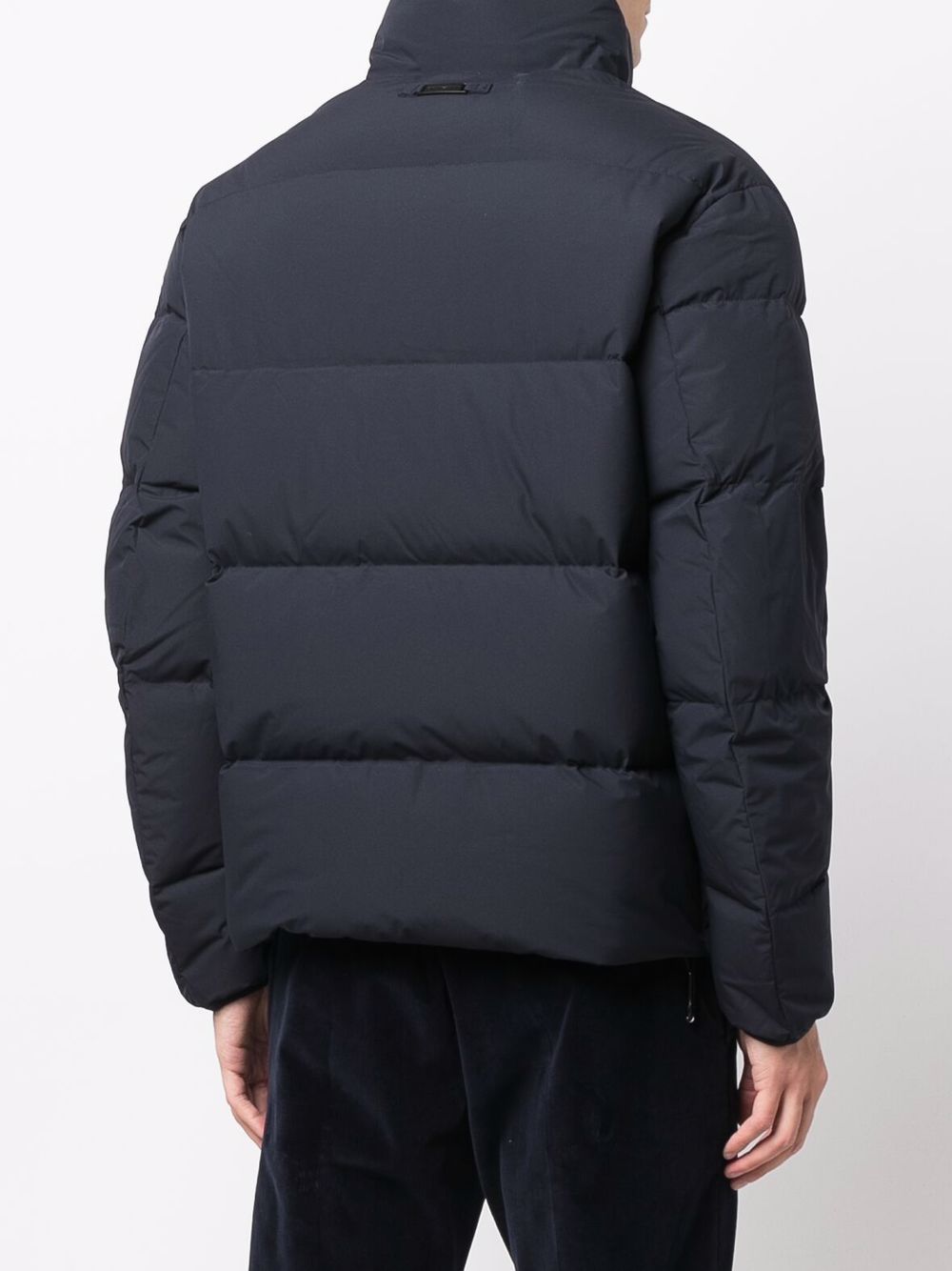 Emporio Armani Coats Blue Polyester