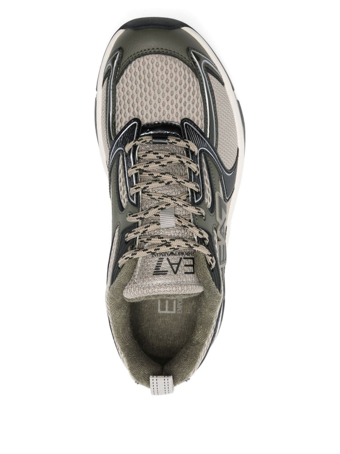 Ea7 Sneakers Grigio Polyester