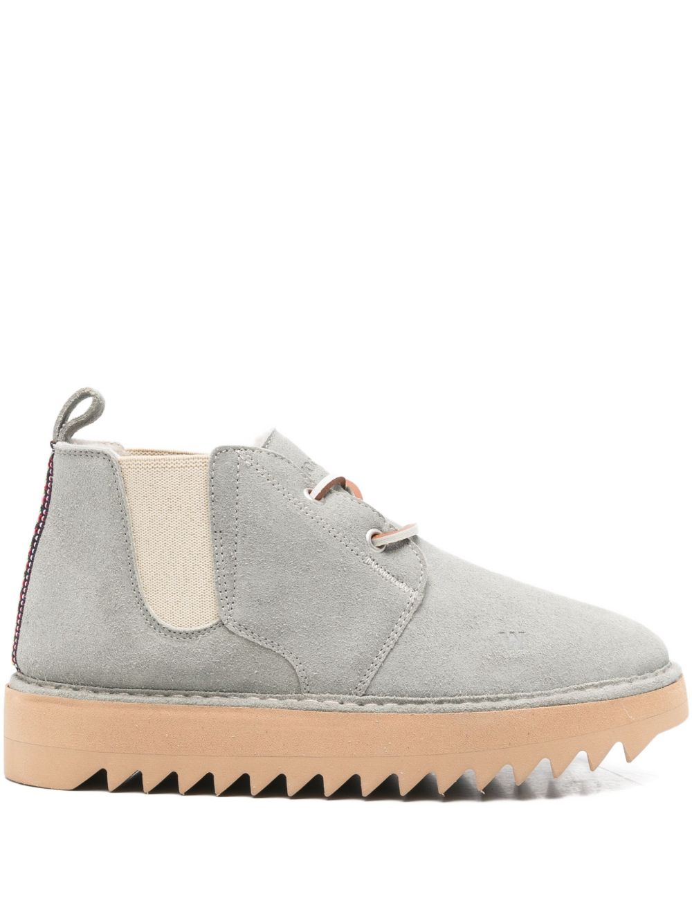 Woolrich Boots Grey Outer: Elastodiene