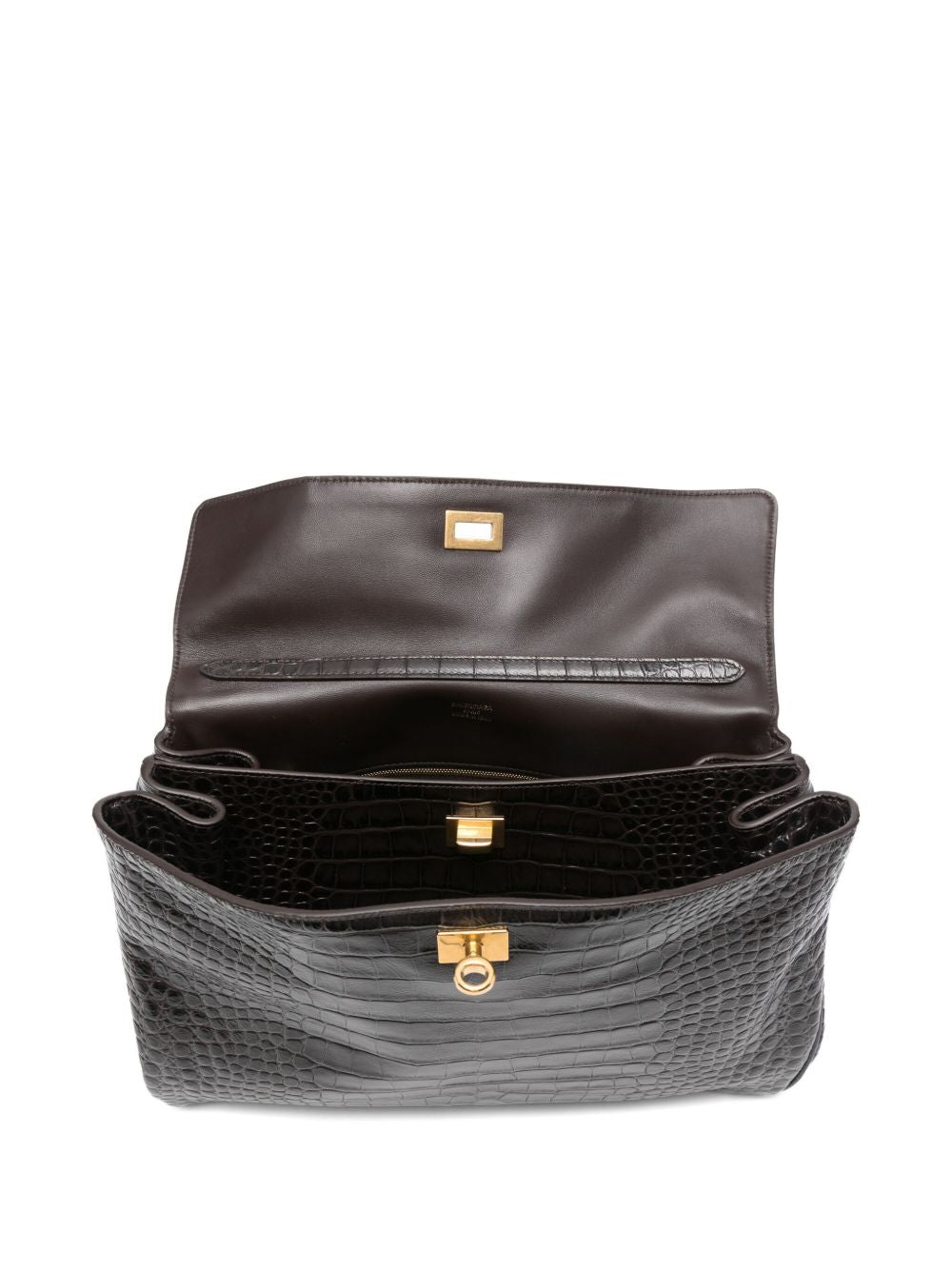 Balenciaga Bags Marrone Scuro Leather 100 %