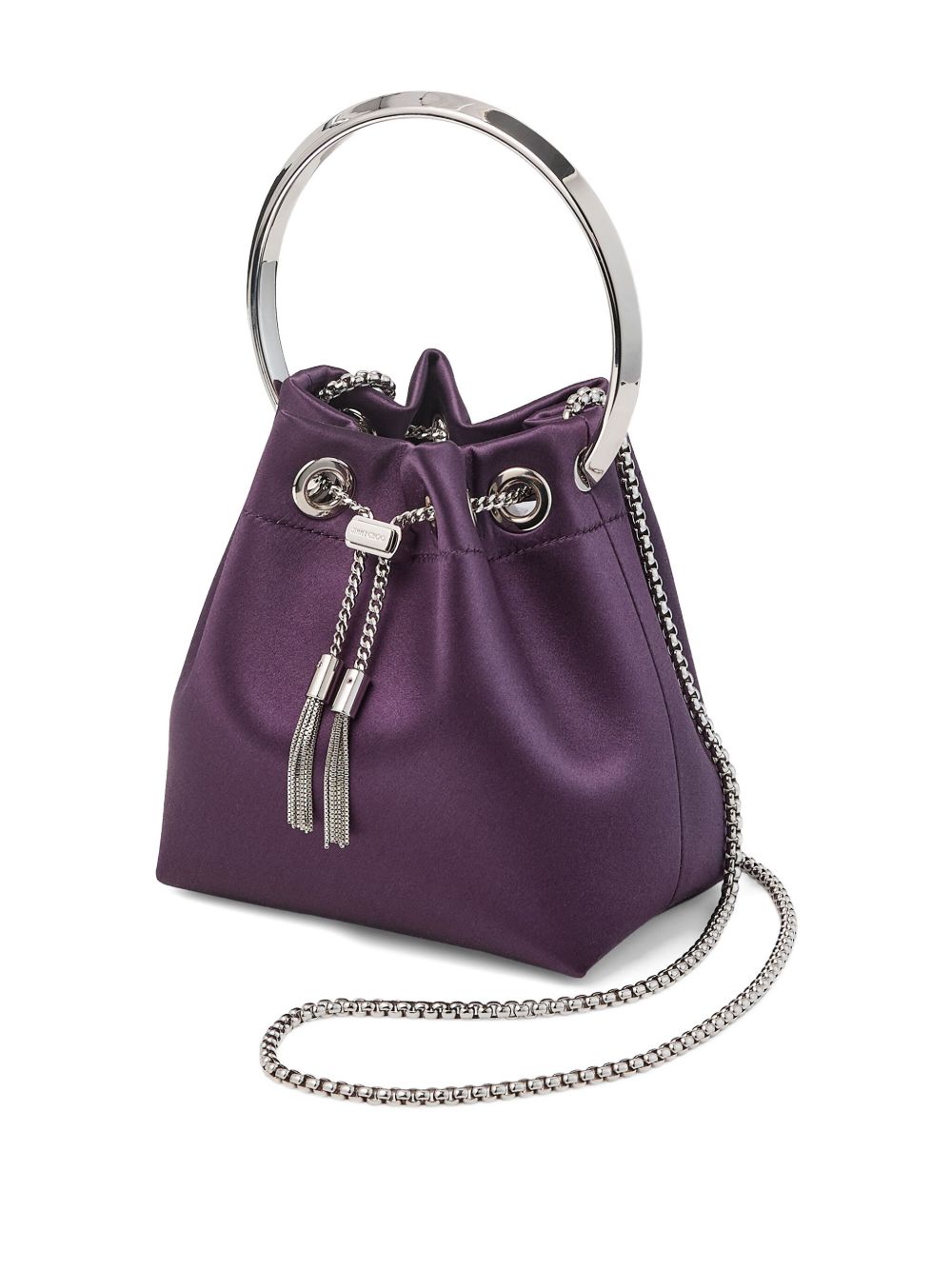 Jimmy Choo Bags Bordeaux Fabric Brass