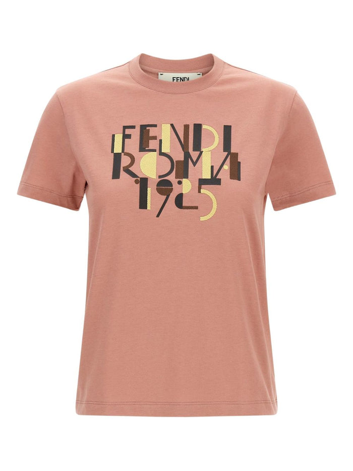 Fendi T-Shirts And Polos Pink