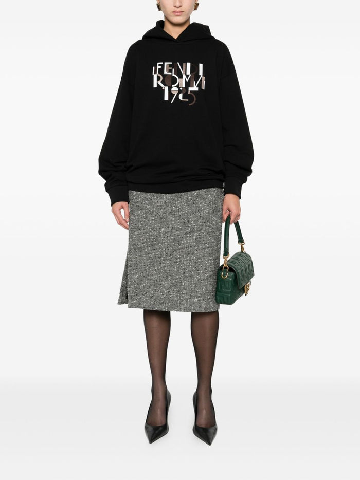 Fendi Sweaters Black