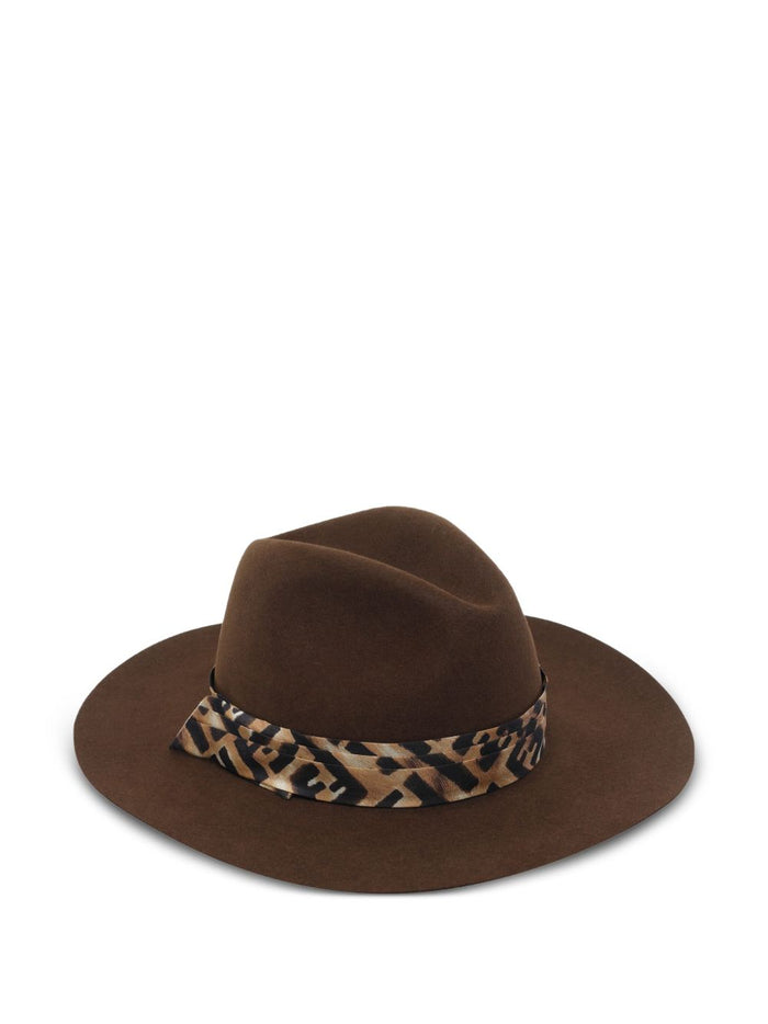 Fendi Hats Brown