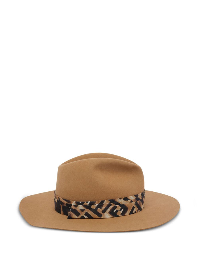 Fendi Hats Camel