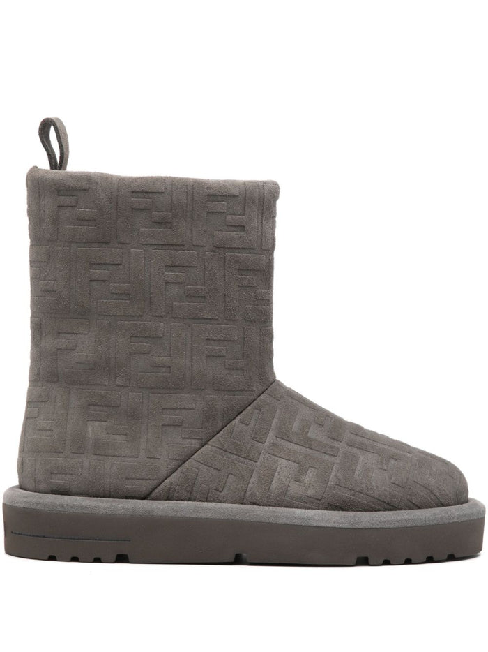 Fendi Boots Grey Vit+interno:mon