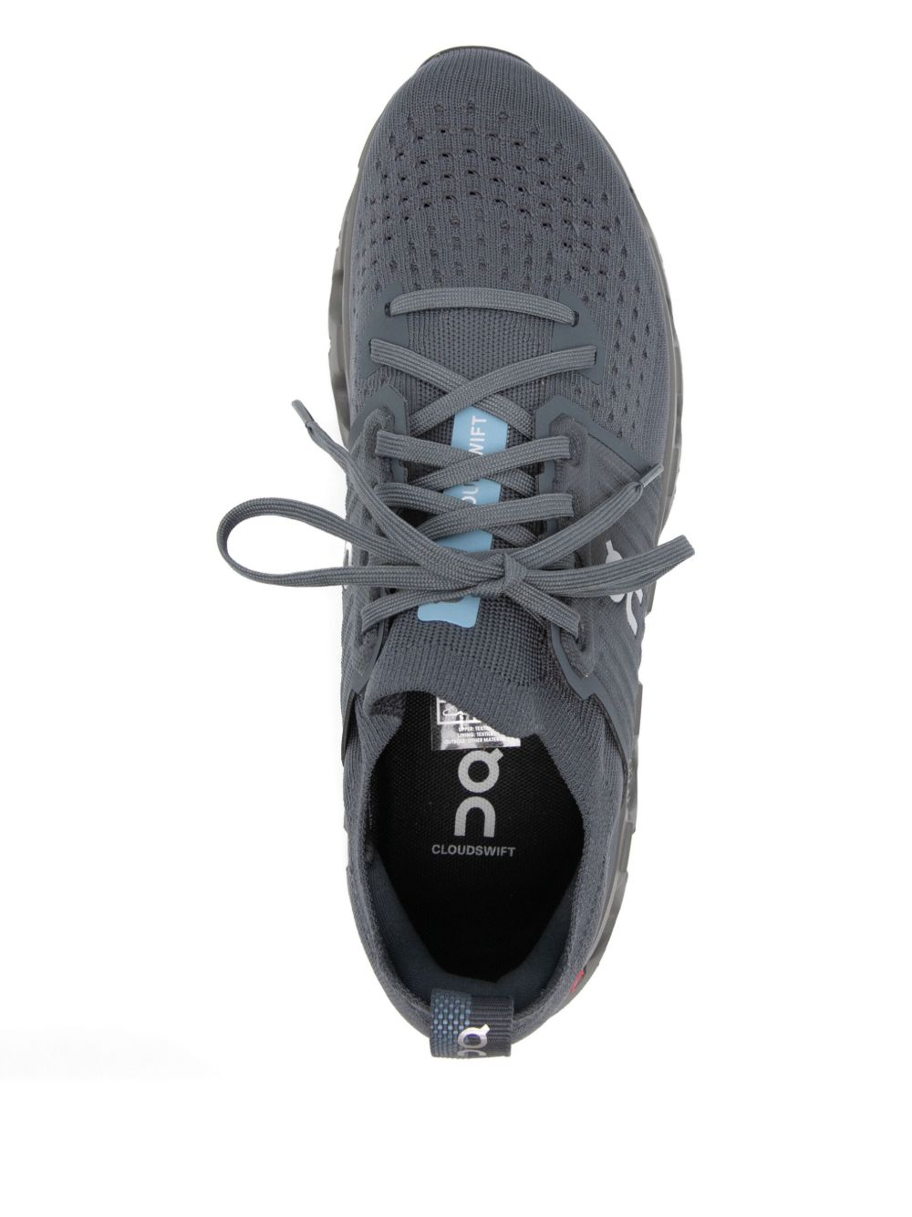 On Sneakers Grey Outer: Fabric