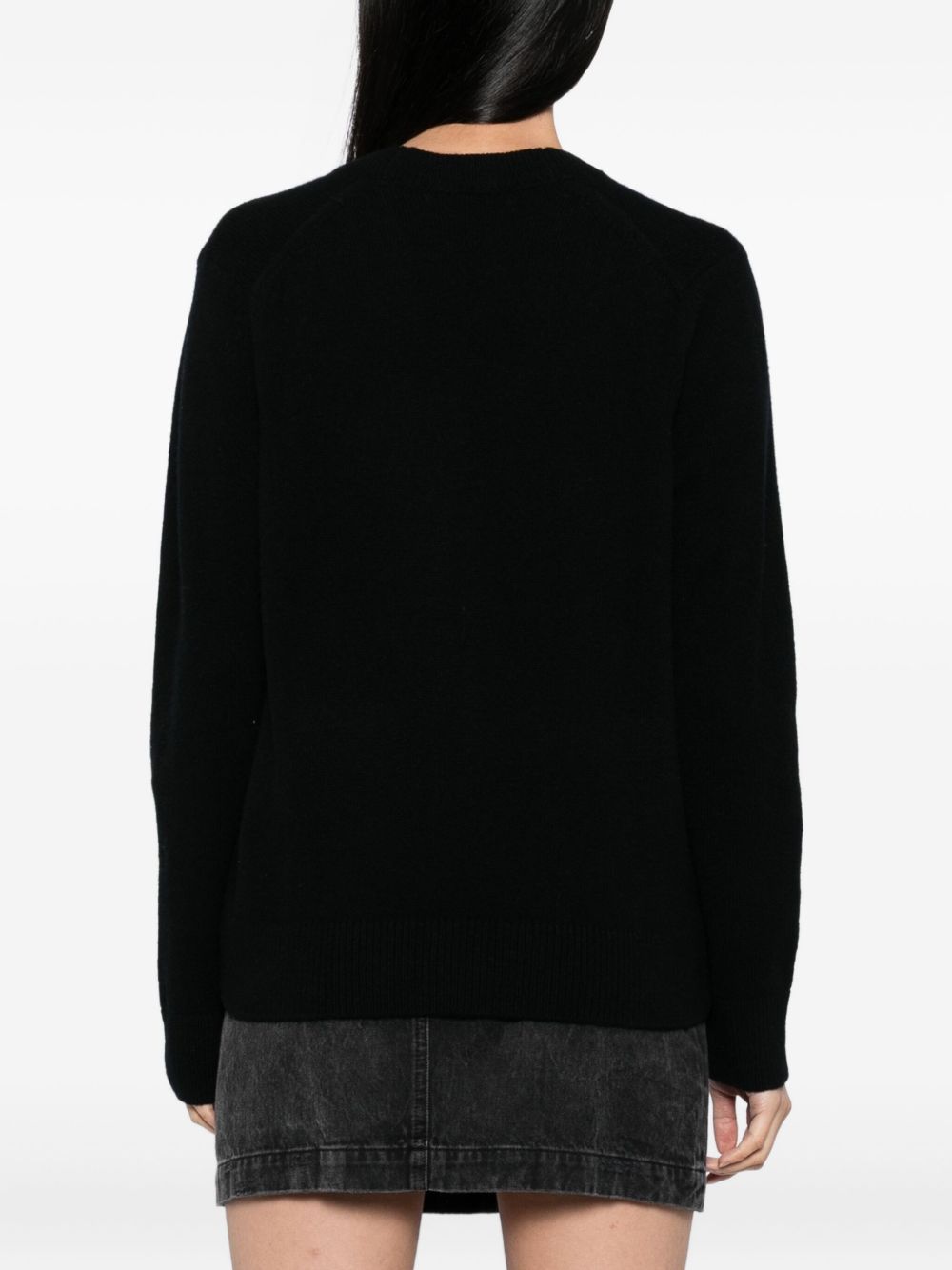 Maison Kitsune Sweaters Black Lambs Wool