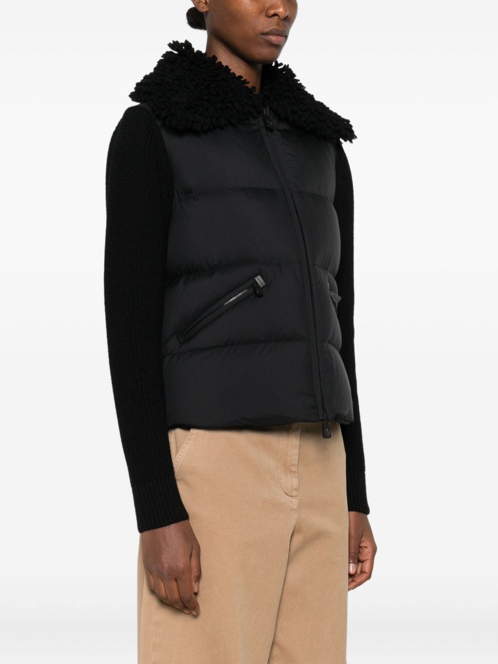 Moncler Grenoble Sweaters Black