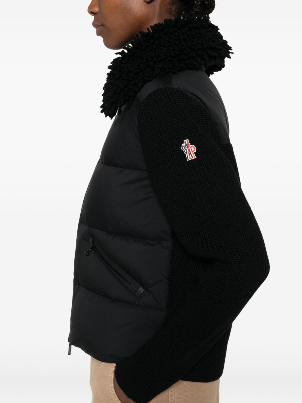 Moncler Grenoble Sweaters Black