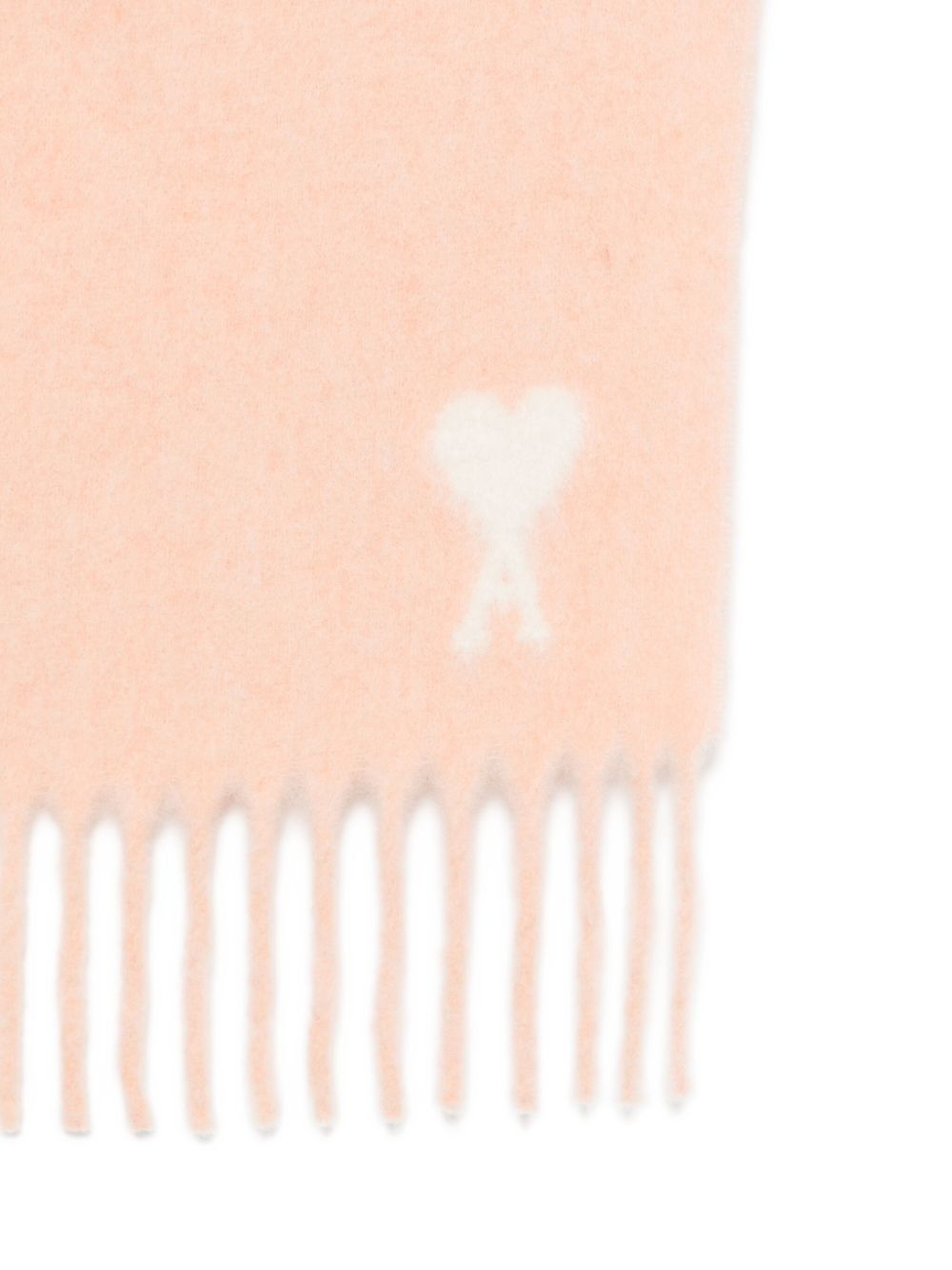 Ami Paris Scarfs Powder Alpaca Polyamide Wool