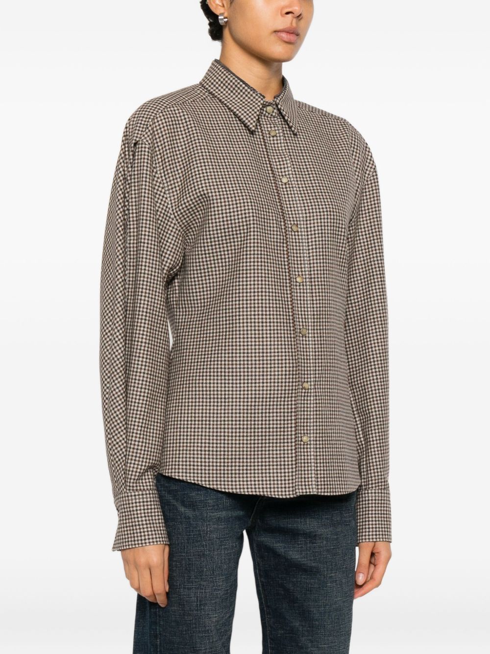 Brunello Cucinelli Shirts Marrone