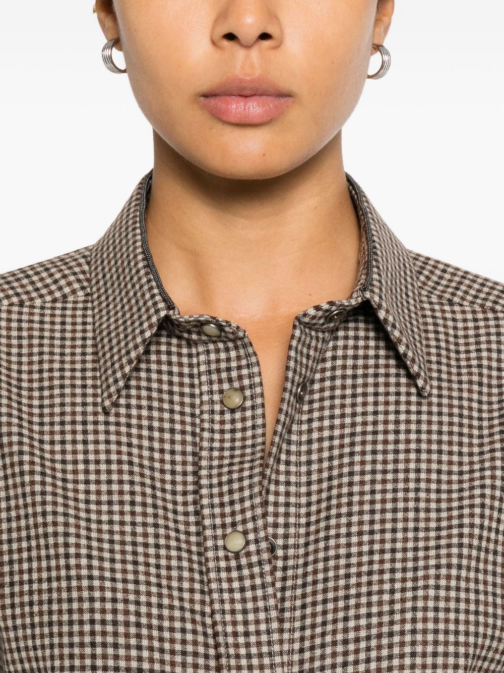 Brunello Cucinelli Shirts Marrone