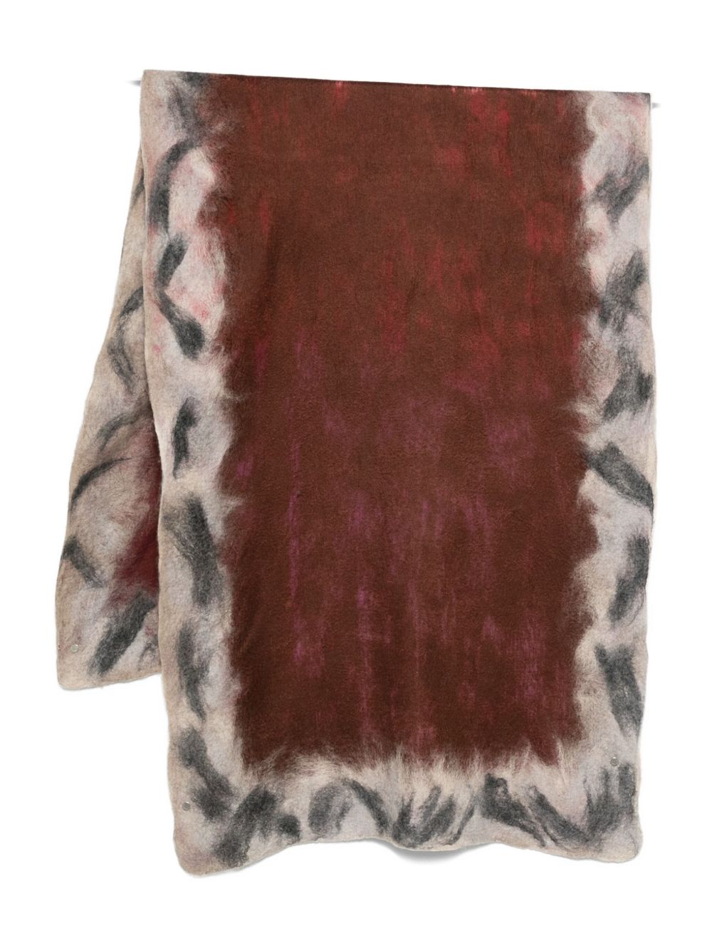 SILVANA MANETTI Scarfs Red Cashmere